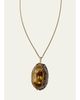 Haute Victoire 14K Yellow Gold Shell and Citrine Necklace - 1