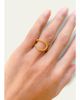 Haute Victoire 18K Yellow Gold Open Shank Twisted Ring - 2