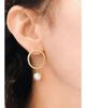 Haute Victoire Akoya Pearl Hand-Twisted 18K Yellow Gold Earrings - 2