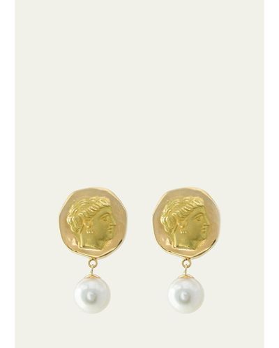 Haute Victoire Andromeda Pearl Earrings
