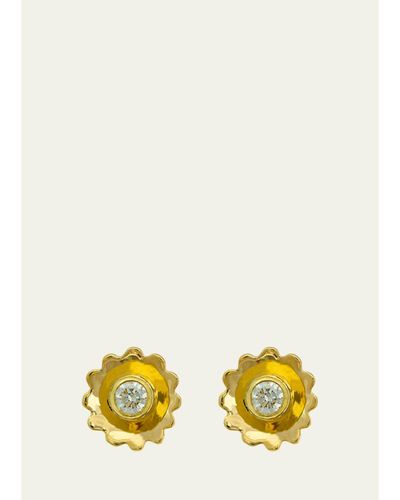 Haute Victoire Etoile Diamond Stud Earrings
