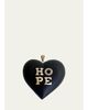 Haute Victoire HOPE Ebony and Diamond Pendant - 1