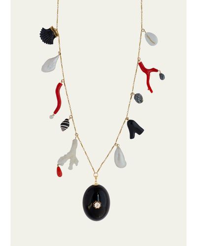 Haute Victoire One-of-a-kind Vintage Charm Necklace