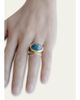 Haute Victoire One Of A Kind Hand Twisted Turquoise Ring - 2