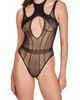 Hauty Hauty Cutout Mesh Teddy - 1
