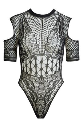 Hauty Hauty Genie Fishnet Teddy