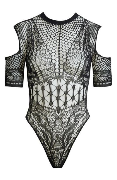 Hauty Hauty Genie Fishnet Teddy