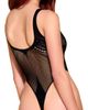 Hauty Hauty High Leg Mesh Teddy - 2