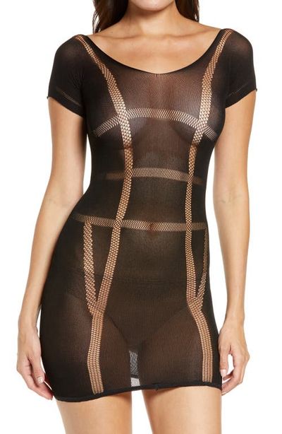 Hauty Hauty Hosiery Mesh Chemise