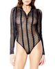 Hauty Hauty Long Sleeve Open Stitch Teddy - 1