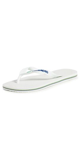 Havaianas Havaianas Brazil Logo Sandals White