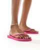 Havaianas Havaianas classic flip flops in pink - 1