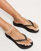 Havaianas Havaianas flatform flip flop in black - 4