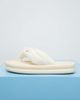 Havaianas Havaianas overpuff boho flip flops in buttercream-White - 1
