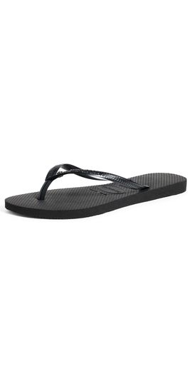 Havaianas Havaianas Slim Crystal SW II Sandals Black