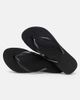 Havaianas Havaianas slim flatform flip flops in black - 2