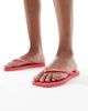 Havaianas Havaianas square toe flip flops in coral-Orange - 2