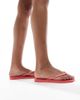 Havaianas Havaianas square toe flip flops in coral-Orange - 3
