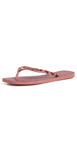 Havaianas Havaianas Square Velvet Flip Flops Canyon Clay