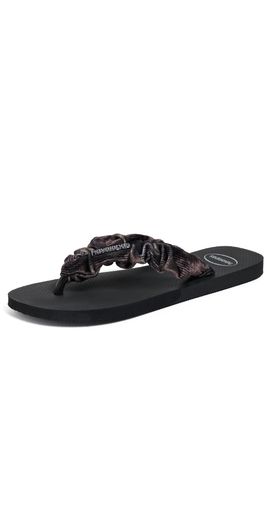 Havaianas Havaianas Top Fall Flip Flops Black