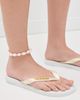 Havaianas Havaianas Top Logo Metallic Sandals White - 3