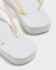 Havaianas Havaianas Top Logo Metallic Sandals White - 4