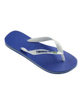 Havaianas Havaianas Unisex Brazil logo flip flops in marine blue