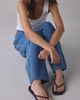 Havaianas Havaianas Women's Slim Square Flip Flop Sandals in Black, Women's at Urban Outfitters - 1