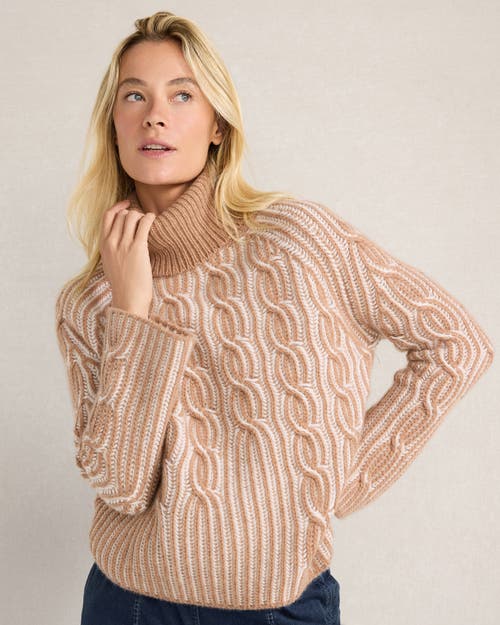 Haven Well Within Haven Well Within Cashmere Plaited Cable Turtleneck Sweater