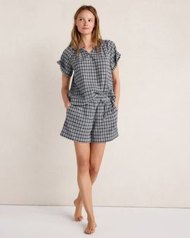Haven Well Within Haven Well Within Crepe Gauze Plaid Shorts