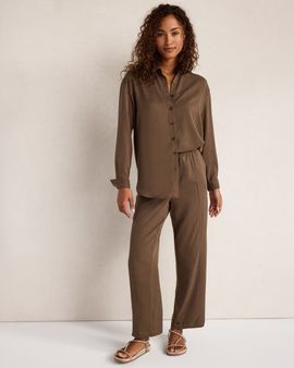 Haven Well Within Haven Well Within Drapey Twill Tapered Leg Pants
