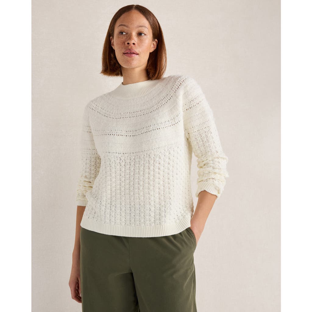 Haven Well Within Haven Well Within Heirloom Mixed Stitch Crewneck Sweater