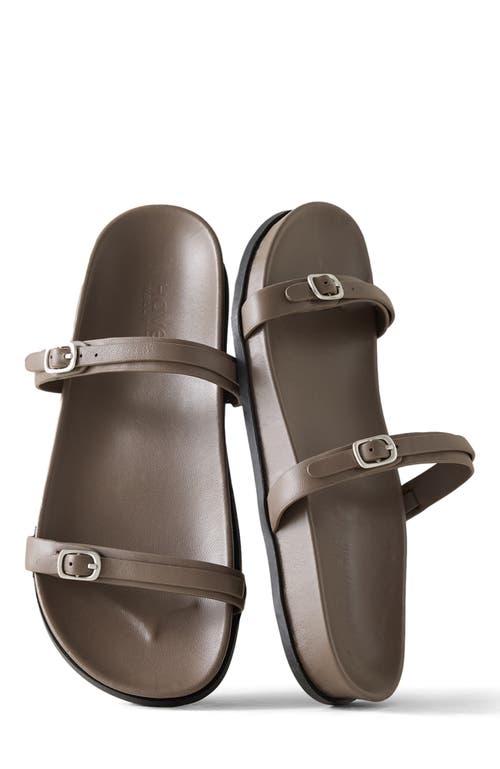 Haven Well Within Haven Well Within Leather Double Strap Buckle Sandals