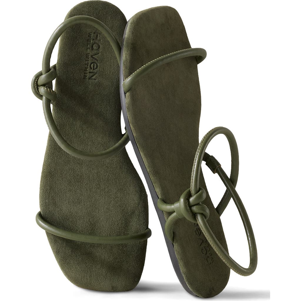 Haven Well Within Haven Well Within Leather Double Strap Knot Sandals