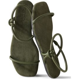 Haven Well Within Haven Well Within Leather Double Strap Knot Sandals