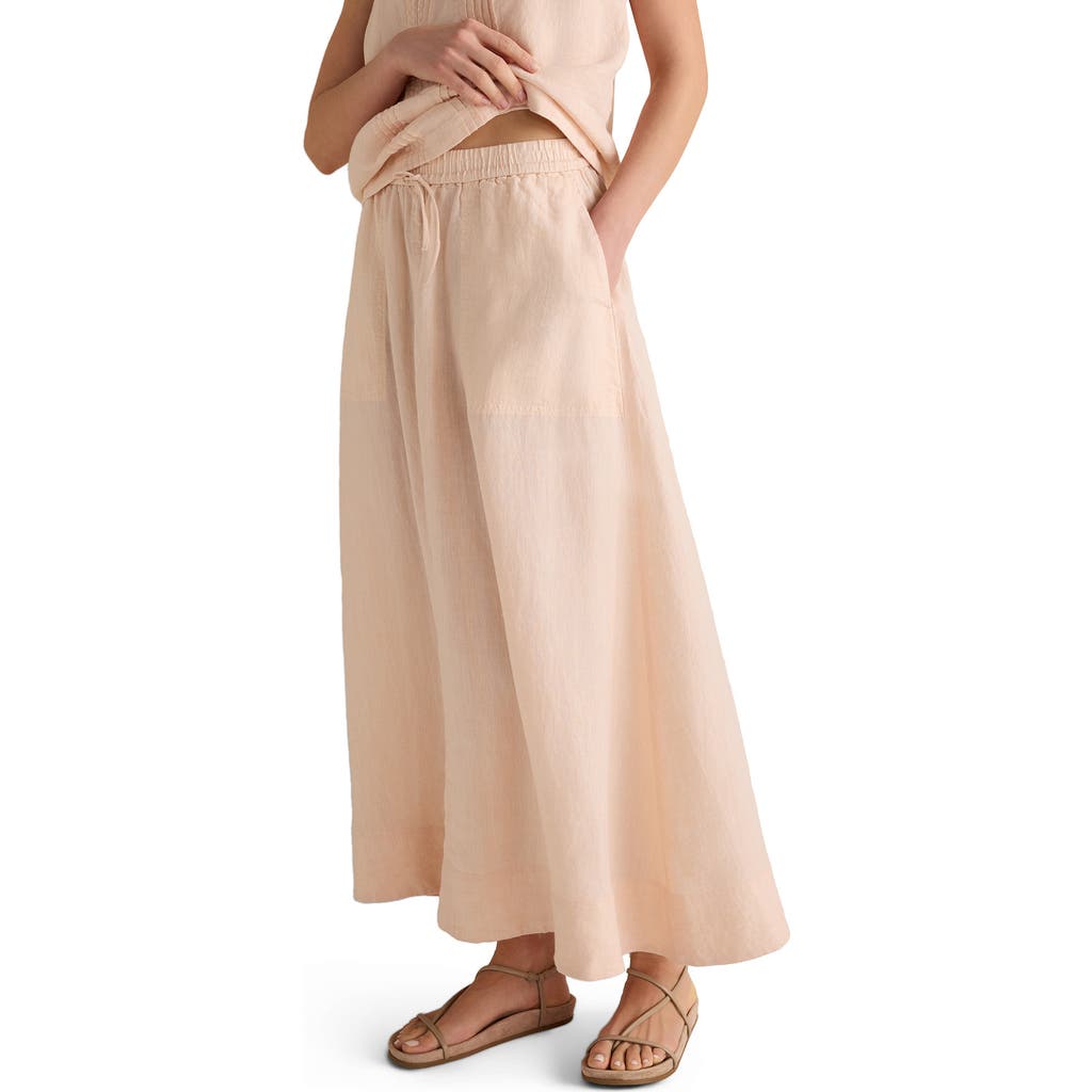 Haven Well Within Haven Well Within Linen Drawstring Midi Skirt