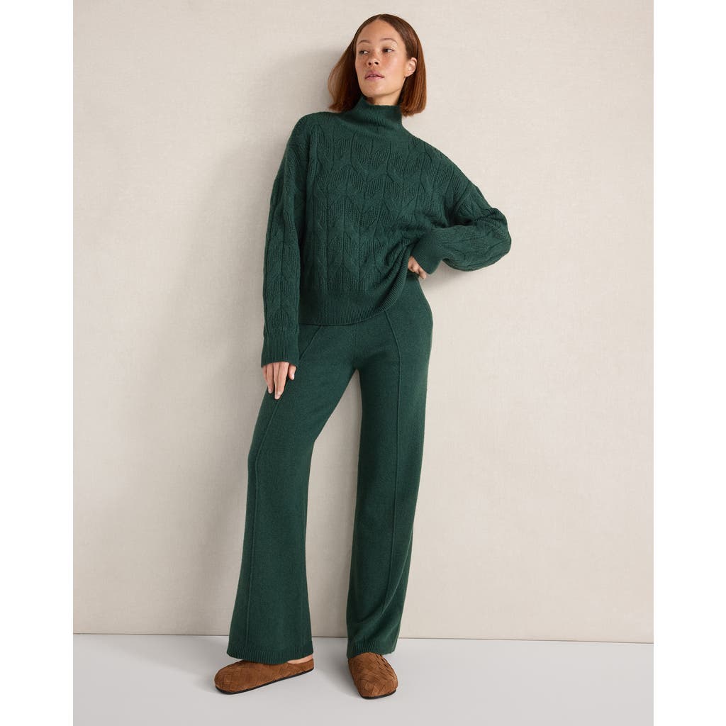 Haven Well Within Haven Well Within Organic Cotton Blend Pintuck Wide Leg Pants