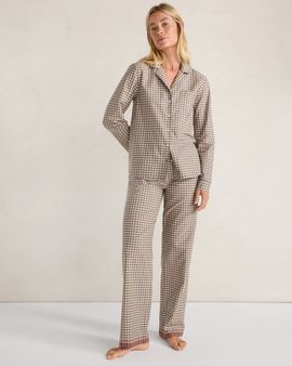 Haven Well Within Haven Well Within Organic Cotton Poplin Plaid Pajama Pants