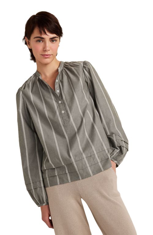 Haven Well Within Haven Well Within Organic Cotton Poplin Stripe Long Sleeve Top