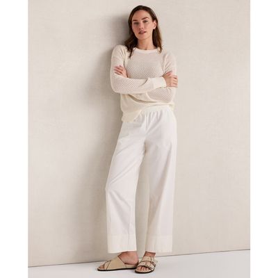 Haven Well Within Haven Well Within Organic Cotton Twill Barrel Leg Pants