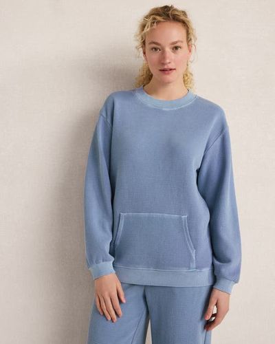 Haven Well Within Haven Well Within Resti Organic Cotton Waffle Pocket Crewneck