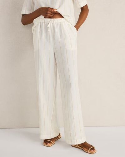 Haven Well Within Haven Well Within Silky Linen Blend Drawstring Pants