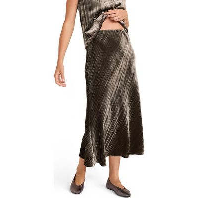 Haven Well Within Haven Well Within Textured Velvet Maxi Skirt