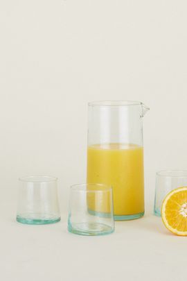 Hawkins New York Hawkins New York Recycled Glass Cup Set of 4 in Sky at Urban Outfitters