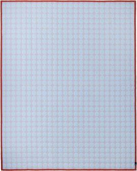 HAY HAY Blue & Orange Mega Dot Comforter
