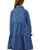 Hayden Girls Hayden Girls Kids' Bow Print Denim Tiered Shirtdress - 2