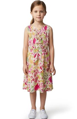 Hayden Girls Hayden Girls Kids' Floral Print Sleeveless Dress
