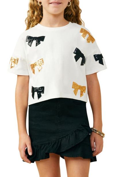 Hayden Girls Hayden Girls Kids' Gameday Sequin Bow Graphic T-Shirt