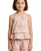 Hayden Girls Hayden Girls Kids' Ruffle Embroidered Peplum Cotton Top - 1