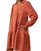 Hayden Girls Hayden Girls Kids' Vegan Faux Suede Tiered Swing Dress - 3
